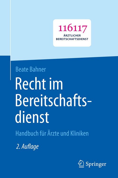 Produktbild: Recht im Bereitschaftsdienst