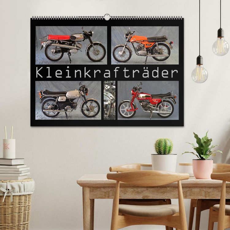 Produktbild: Kleinkraftr&auml;der (Wandkalender 2026 DIN A2 quer), CALVENDO Monatskalender