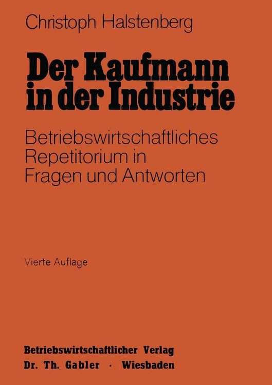 Produktbild: Der Kaufmann in der Industrie