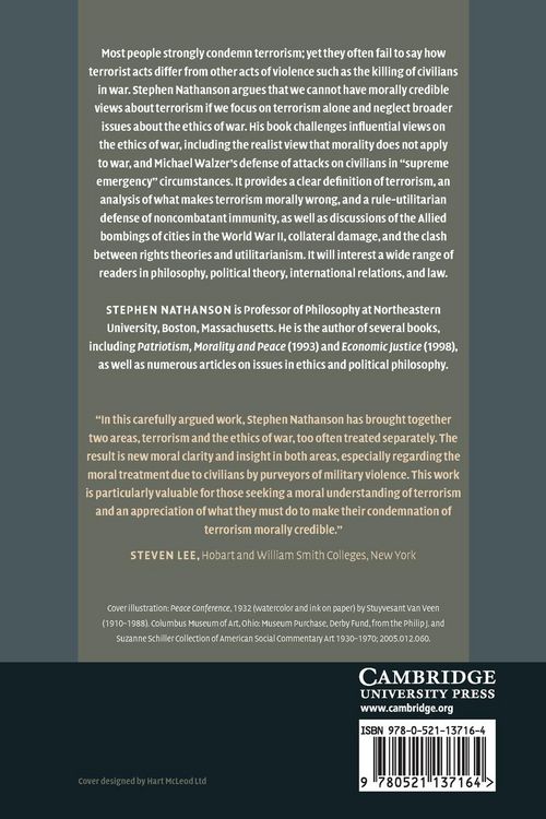 Produktbild: Terrorism and the Ethics of War