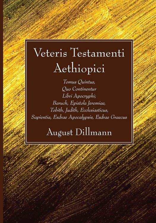 Produktbild: Veteris Testamenti Aethiopici
