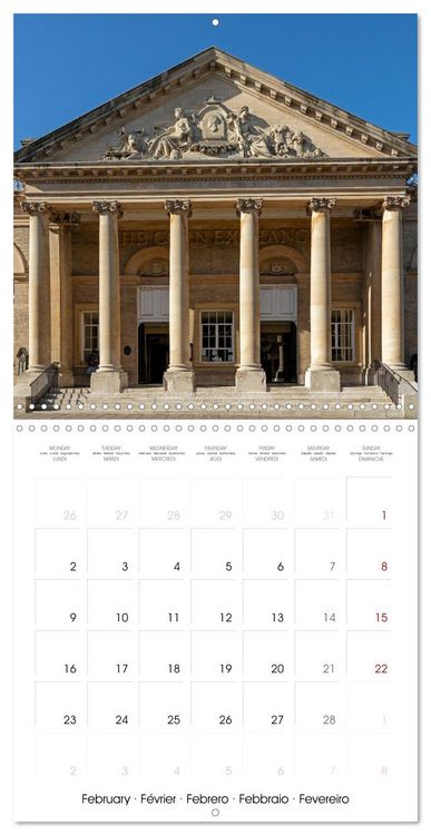 Produktbild: Bury St Edmunds - Historic town in eastern England (Wall Calendar 2026 12 &times; 12 Inch) CALVENDO 12 Month Wall Calendar