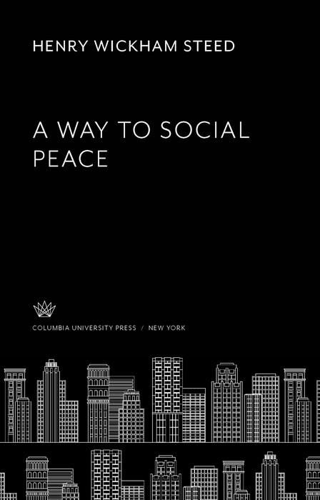 Produktbild: A Way to Social Peace