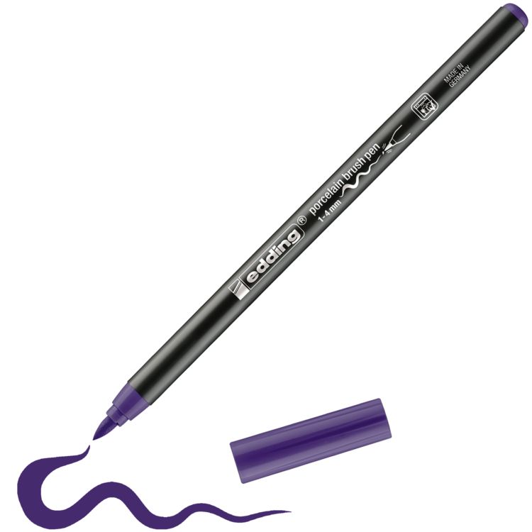 Produktbild: edding 4200 Porzellanpinselstift violett