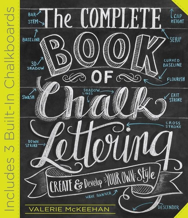 Produktbild: The Complete Book of Chalk Lettering