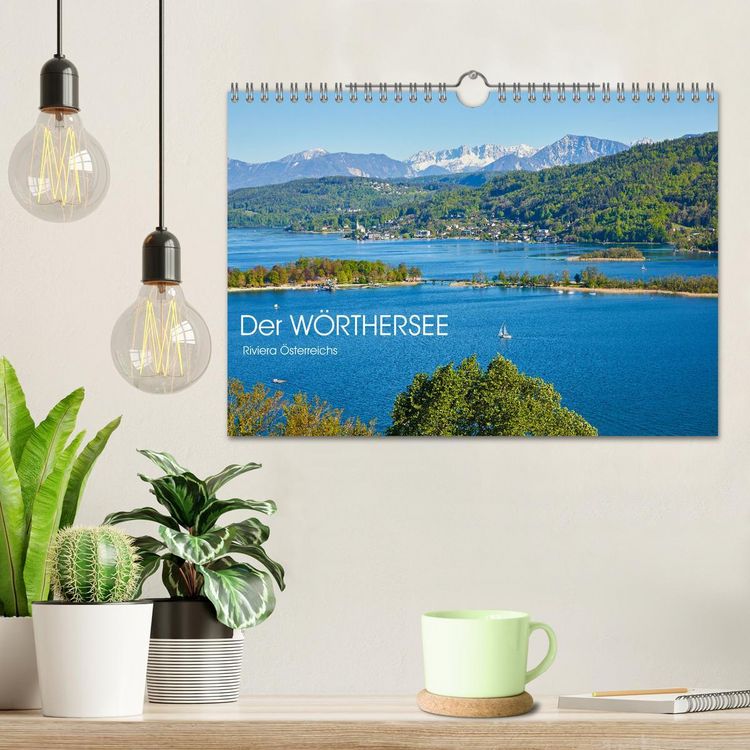 Produktbild: Der W&ouml;rthersee - &Ouml;sterreichs Riviera (Wandkalender 2026 DIN A4 quer), CALVENDO Monatskalender
