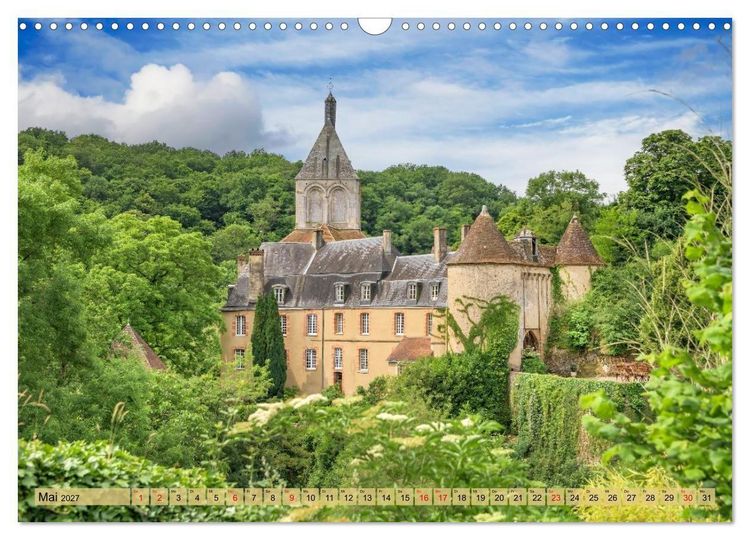 Produktbild: Bonjour Gascogne (Wandkalender 2027 DIN A3 quer), CALVENDO Monatskalender