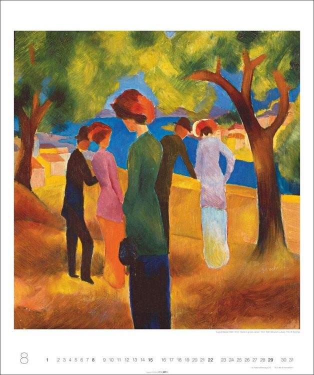 Produktbild: August Macke Edition Kalender 2027