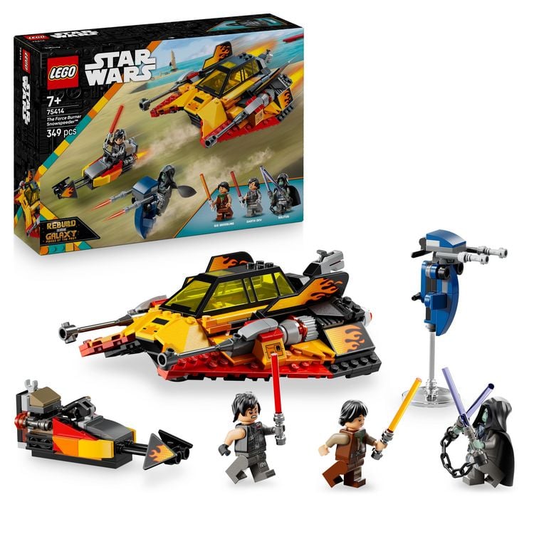 Produktbild: LEGO® Star Wars: Rebuild The Galaxy The Force Burner Snowspeeder™ (75414); Bauspielzeug