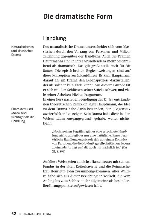 Produktbild: Klett Lekt&uuml;rehilfen Gerhart Hauptmann, Die Ratten