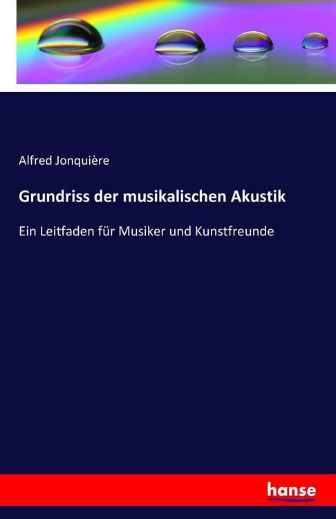 Produktbild: Grundriss der musikalischen Akustik