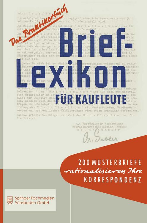 Produktbild: Brief-Lexikon f&uuml;r Kaufleute