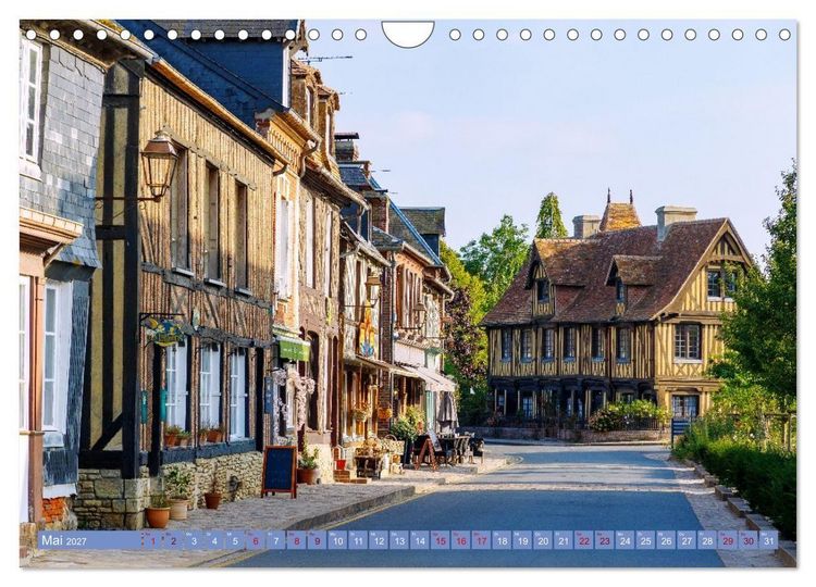 Produktbild: Normandie. Poesie in Frankreichs Norden (Wandkalender 2027 DIN A4 quer), CALVENDO Monatskalender