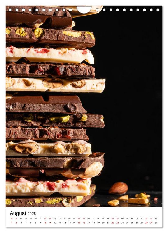 Produktbild: Leckereien - Food art (Wandkalender 2026 DIN A4 hoch), CALVENDO Monatskalender