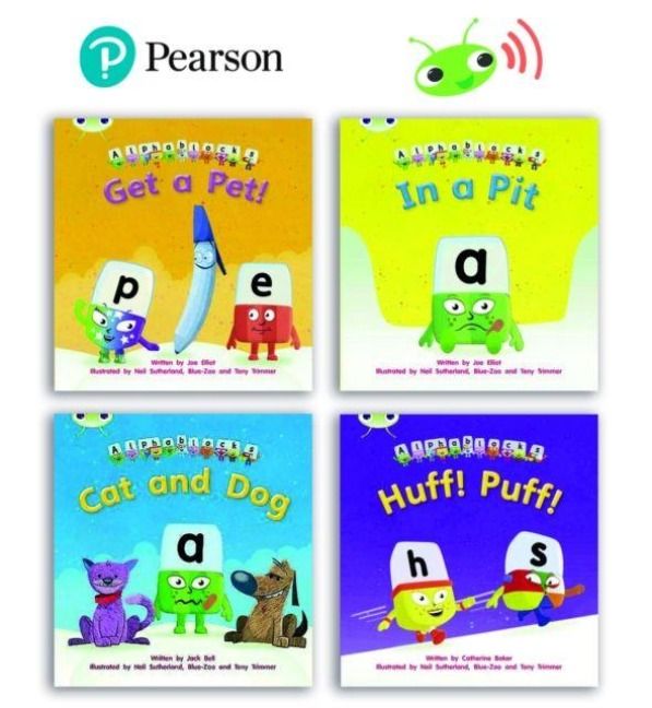 Produktbild: Learn to Read at Home with Bug Club Phonics Alphablocks