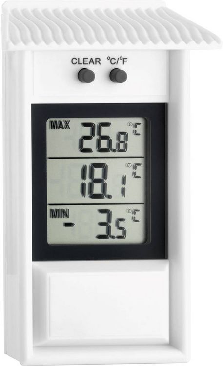 Produktbild: TFA Dostmann 30.1053 Thermometer Wei&szlig; 30.1053