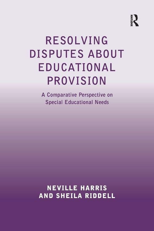 Produktbild: Resolving Disputes about Educational Provision