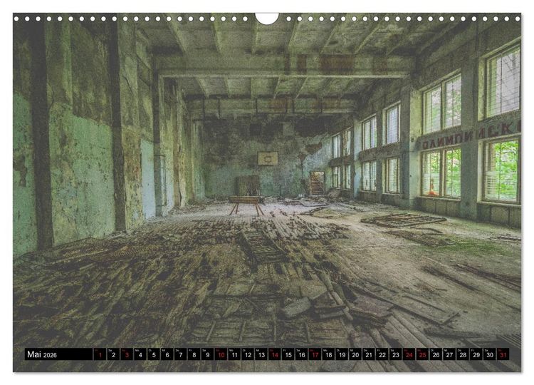 Produktbild: Chernobyl/Prypjat 2026 (Wandkalender 2026 DIN A3 quer), CALVENDO Monatskalender