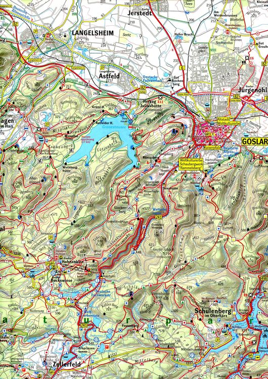Produktbild: Naturpark Harz mit Nationalpark 1:50.000