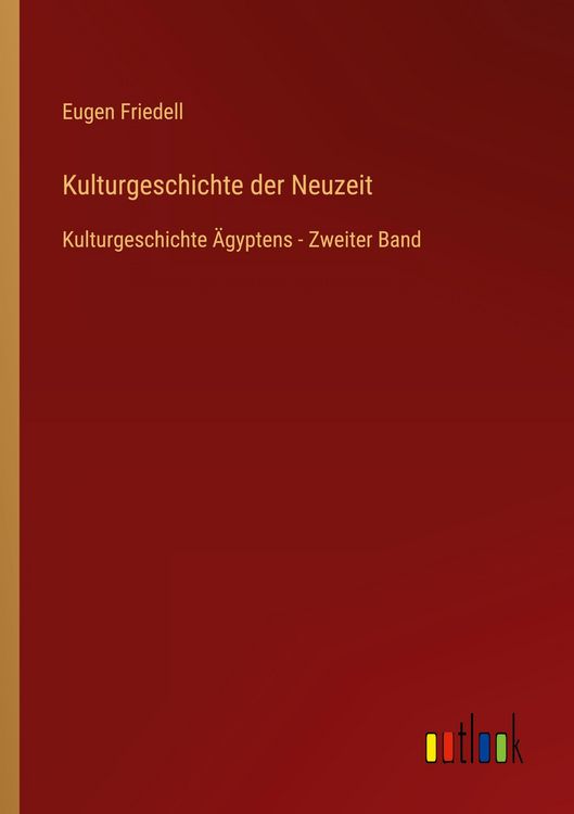 Produktbild: Kulturgeschichte der Neuzeit