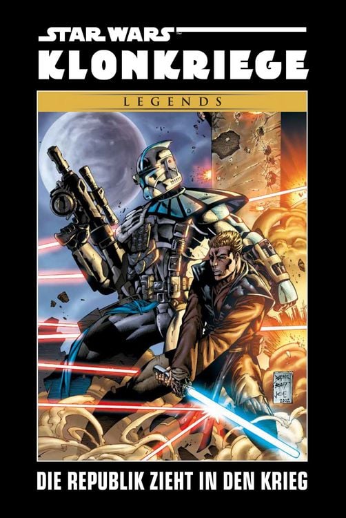 Produktbild: Star Wars Comics: Klonkriege Deluxe