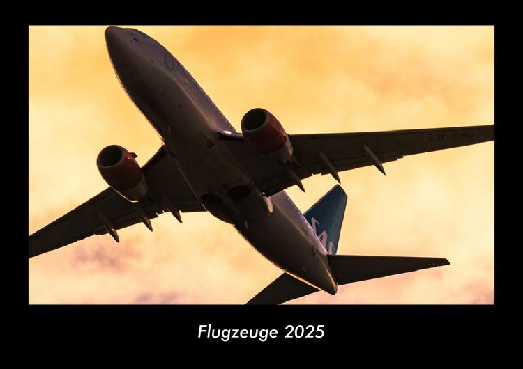 Produktbild: Flugzeuge 2025 Fotokalender DIN A3