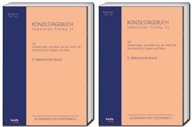 Produktbild: Konzilstagebuch Sebastian Tromp Sj