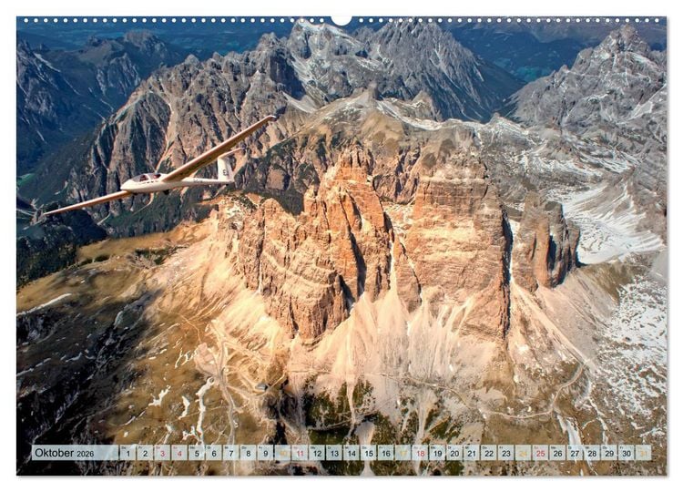 Produktbild: Segelflug, ein St&uuml;ck Freiheit (Wandkalender 2026 DIN A2 quer), CALVENDO Monatskalender