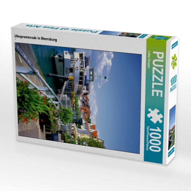 Produktbild: CALVENDO Puzzle Uferpromenade in Meersburg | 1000 Teile Lege-Gr&ouml;&szlig;e 64x48cm Foto-Puzzle f&uuml;r gl&uuml;ckliche Stunden