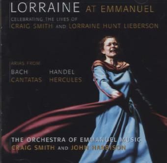 Produktbild: Lorraine at Emmanuel: Arias from Bach Cantatas,Ha