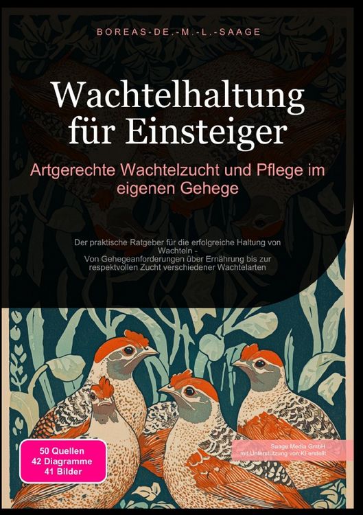 Produktbild: Gefl&uuml;gel (DE) / Wachtelhaltung f&uuml;r Einsteiger: Artgerechte Wachtelzucht und Pflege im eigenen Gehege