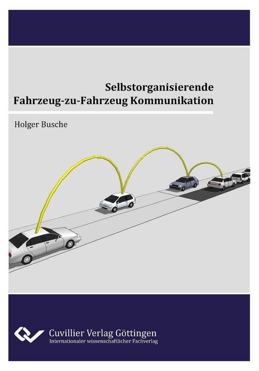 Produktbild: Selbstorganisierende Fahrzeug-zu-Fahrzeug Kommunikation