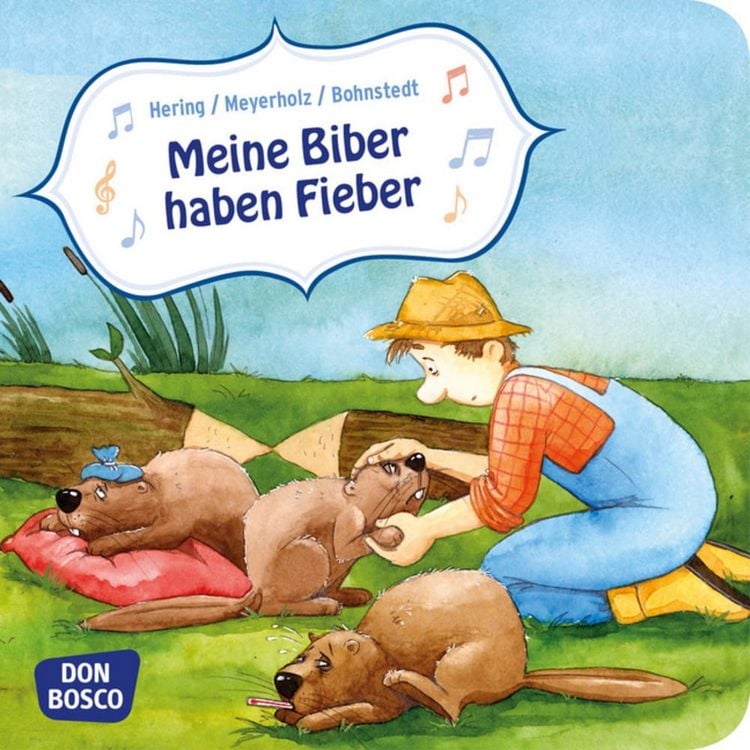 Produktbild: Meine Biber haben Fieber. Mini-Bilderbuch.