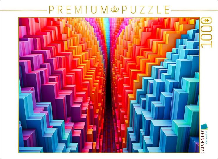 Produktbild: CALVENDO Puzzle HoloGlimmer | 1000 Teile Lege-Gr&ouml;&szlig;e 64x48cm Foto-Puzzle f&uuml;r gl&uuml;ckliche Stunden