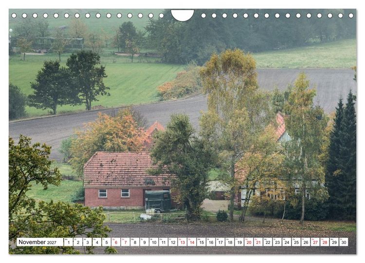 Produktbild: Radland Deutschland - Osnabr&uuml;cker Land (Wandkalender 2027 DIN A4 quer), CALVENDO Monatskalender
