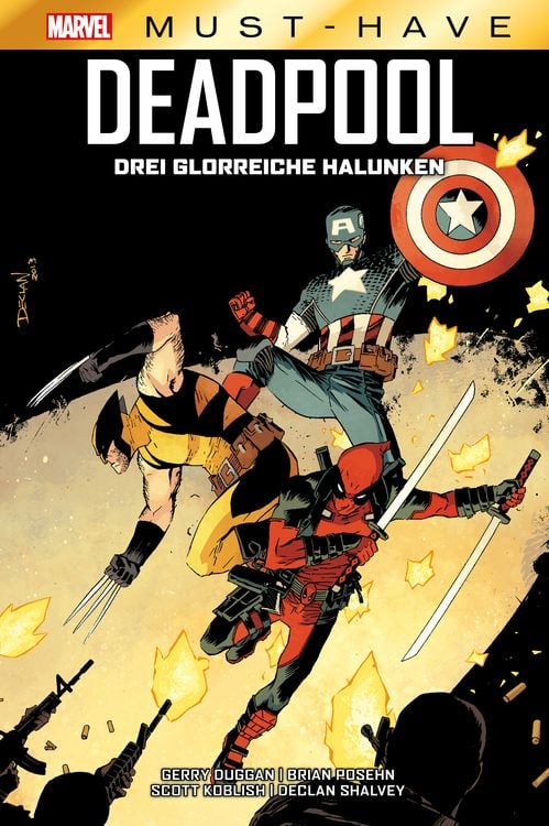 Produktbild: Marvel Must-Have: Deadpool - Drei glorreiche Halunken