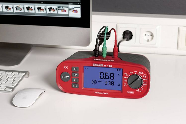Produktbild: Benning IT 105 Installationstester VDE-Norm 0100, 0105