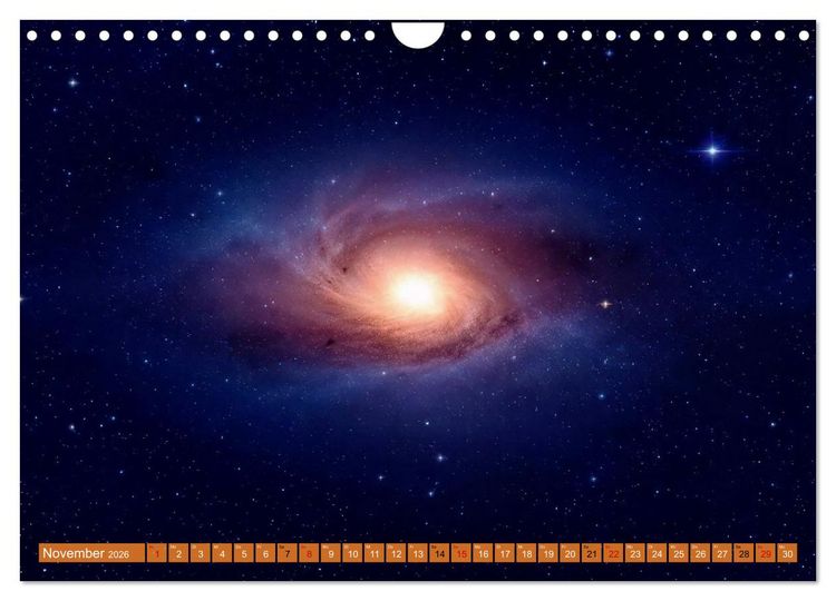 Produktbild: Gammablitze im Universum (Wandkalender 2026 DIN A4 quer), CALVENDO Monatskalender