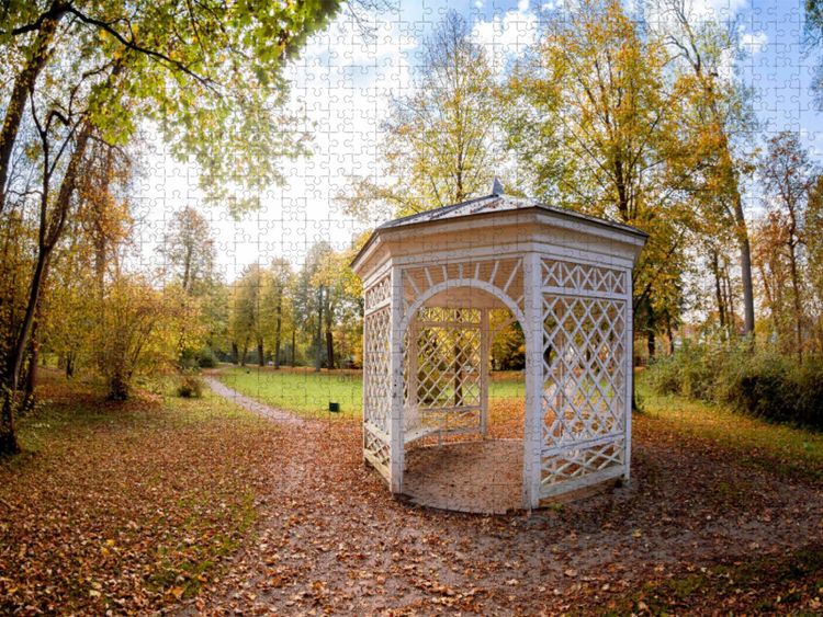 Produktbild: CALVENDO Puzzle Verlobungstempel Bad Berka | 1000 Teile Lege-Gr&ouml;&szlig;e 64x48cm Foto-Puzzle f&uuml;r gl&uuml;ckliche Stunden