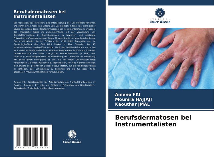 Produktbild: Berufsdermatosen bei Instrumentalisten