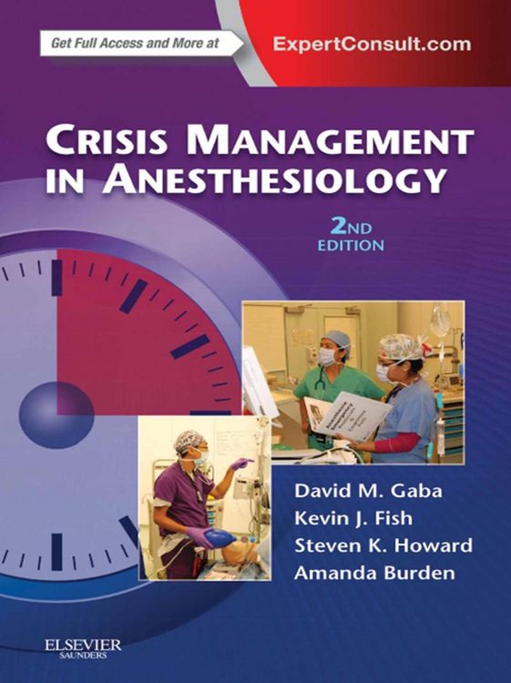 Produktbild: Crisis Management in Anesthesiology E-Book