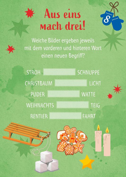 Produktbild: R&auml;tseladventskalender for Kids 3