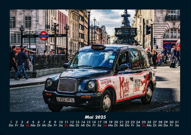 Produktbild: London 2025 Fotokalender DIN A4