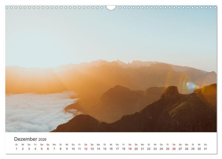 Produktbild: Madeira - Die atemberaubende Insel. (Wandkalender 2026 DIN A3 quer), CALVENDO Monatskalender