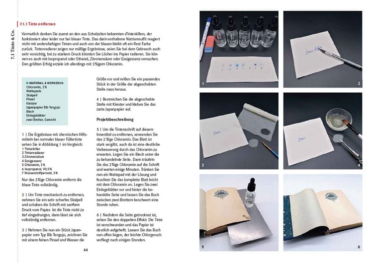 Produktbild: B&uuml;cher restaurieren