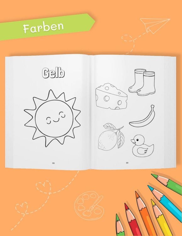 Produktbild: Mein erstes XXL-Lernmalbuch f&uuml;r Kinder ab 4 Jahren