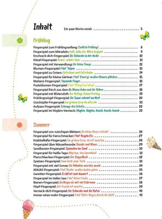 Produktbild: Das Krippen-Jahreszeitenbuch: Fingerspiele