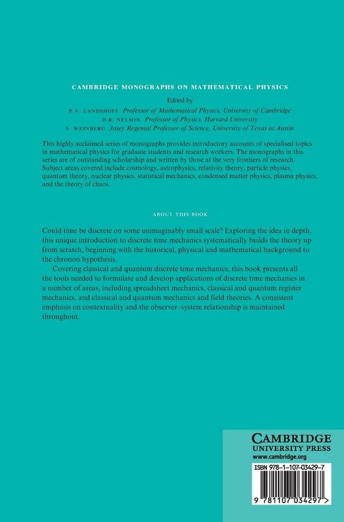 Produktbild: Principles of Discrete Time Mechanics