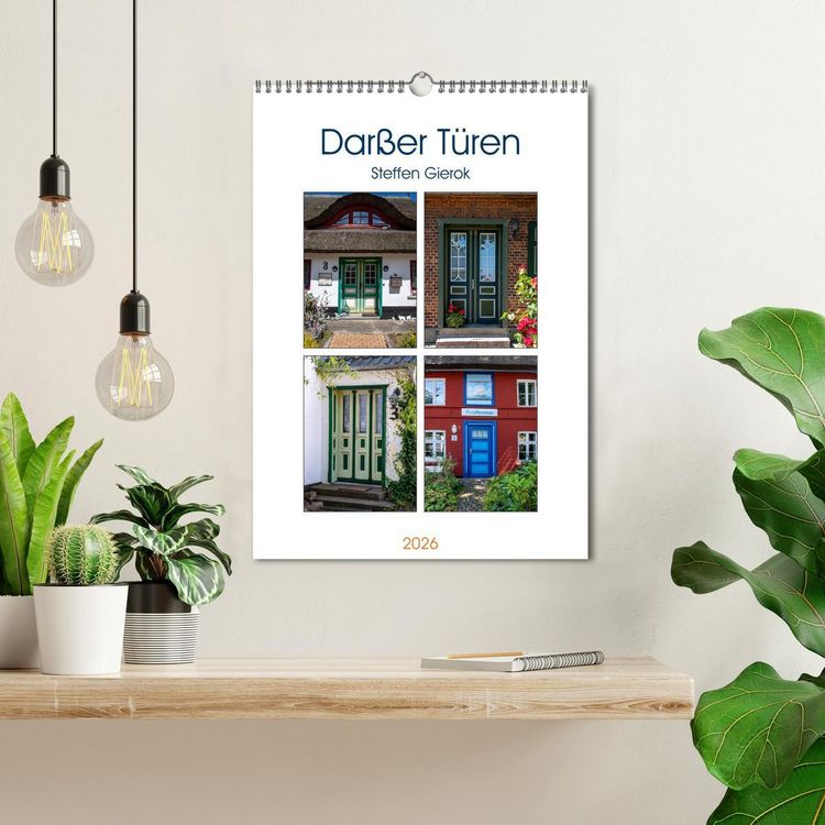 Produktbild: Dar&szlig;er T&uuml;ren (Wandkalender 2026 DIN A3 hoch), CALVENDO Monatskalender