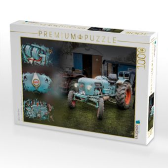 Produktbild: CALVENDO Puzzle Oldtimer Traktor Eicher | 1000 Teile Lege-Gr&ouml;&szlig;e 64x48cm Foto-Puzzle f&uuml;r gl&uuml;ckliche Stunden